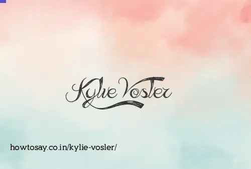 Kylie Vosler