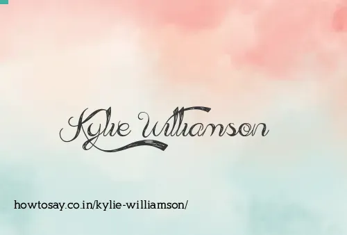 Kylie Williamson