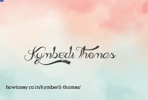 Kymberli Thomas