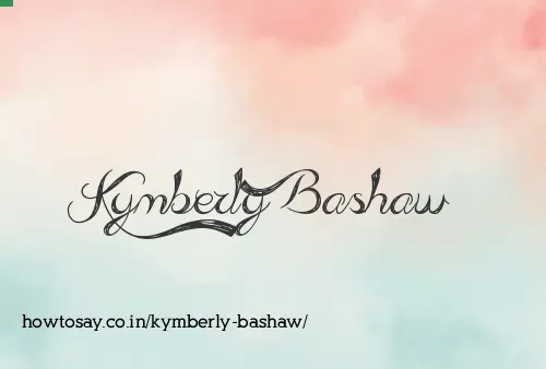 Kymberly Bashaw