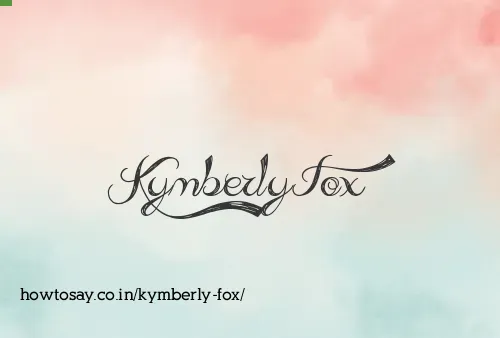 Kymberly Fox