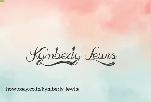 Kymberly Lewis