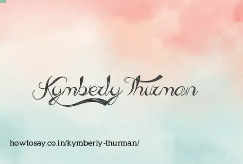 Kymberly Thurman