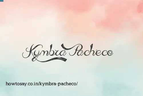 Kymbra Pacheco