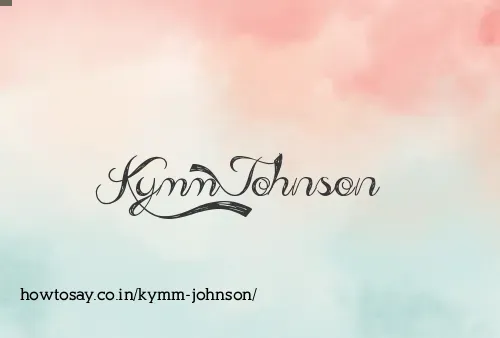 Kymm Johnson