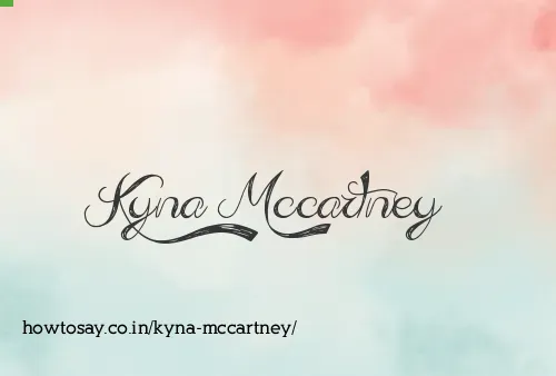 Kyna Mccartney