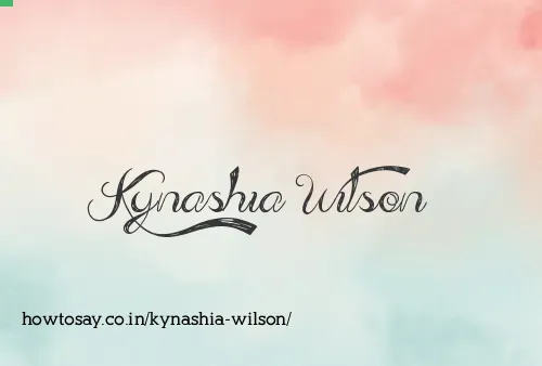 Kynashia Wilson