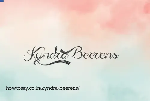 Kyndra Beerens