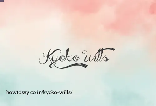 Kyoko Wills