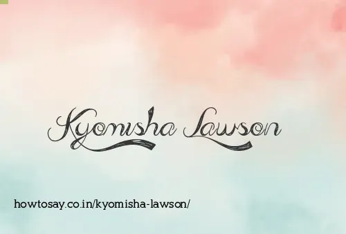 Kyomisha Lawson