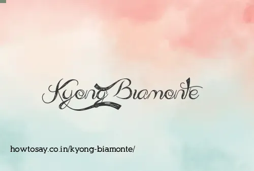 Kyong Biamonte