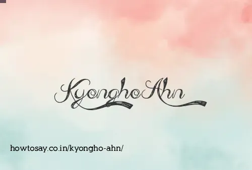 Kyongho Ahn