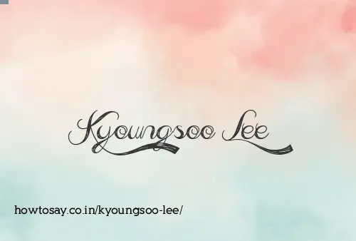 Kyoungsoo Lee