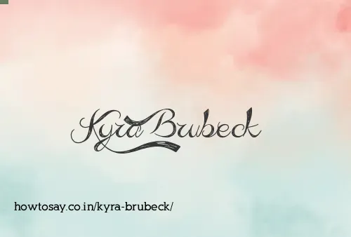 Kyra Brubeck