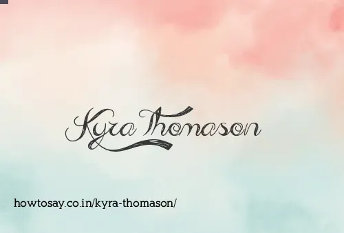 Kyra Thomason