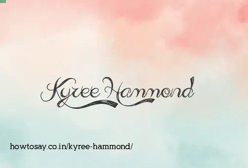 Kyree Hammond