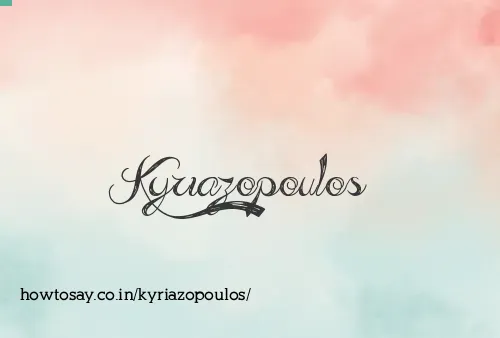 Kyriazopoulos