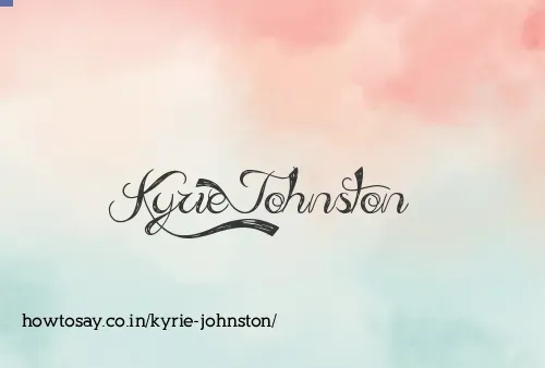 Kyrie Johnston