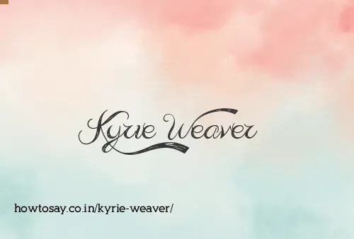 Kyrie Weaver