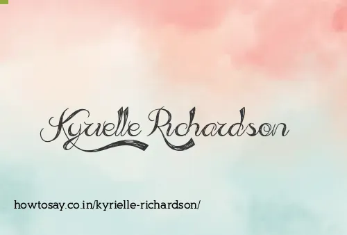 Kyrielle Richardson