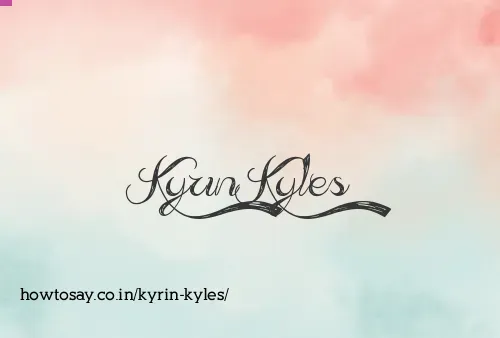 Kyrin Kyles