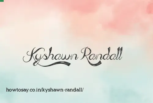 Kyshawn Randall