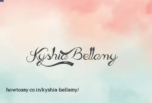 Kyshia Bellamy