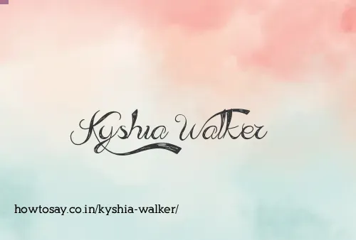 Kyshia Walker