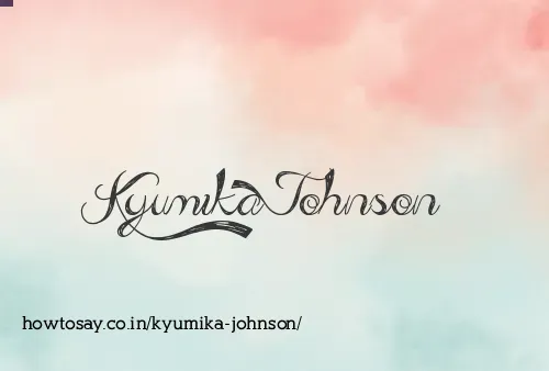 Kyumika Johnson