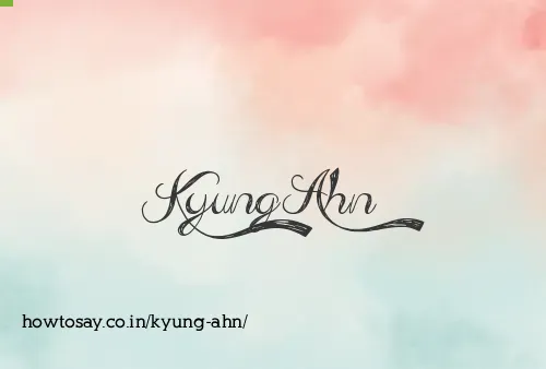 Kyung Ahn