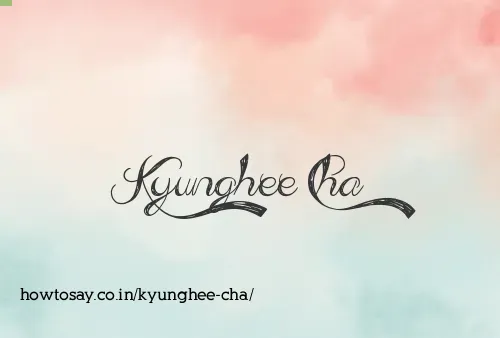 Kyunghee Cha