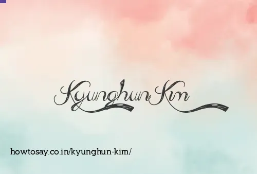 Kyunghun Kim