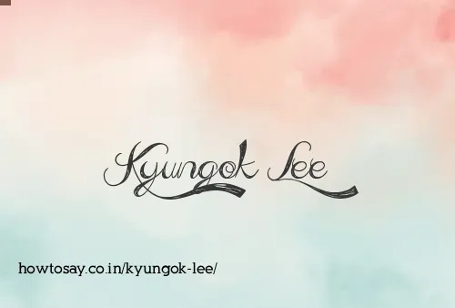 Kyungok Lee