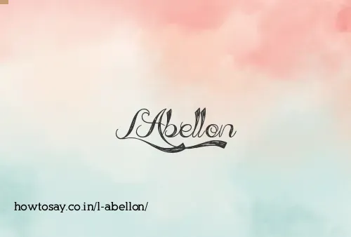 L Abellon