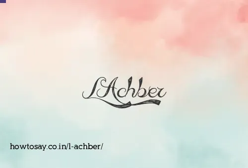 L Achber