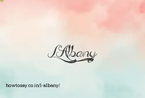 L Albany