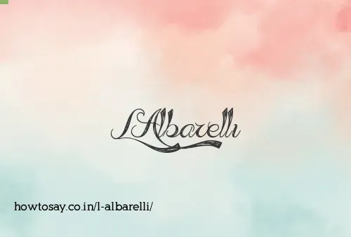 L Albarelli