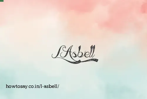 L Asbell