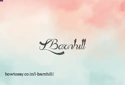 L Barnhill