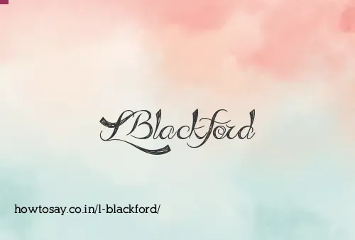 L Blackford