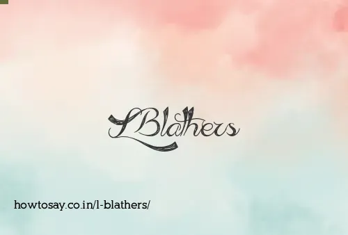 L Blathers