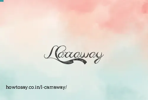 L Carraway