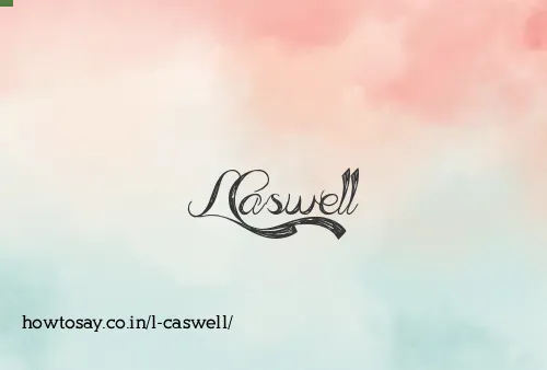L Caswell