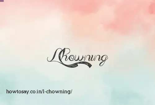 L Chowning