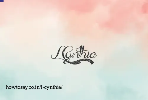 L Cynthia