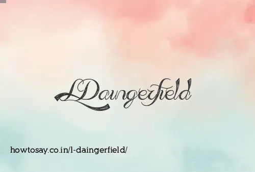 L Daingerfield
