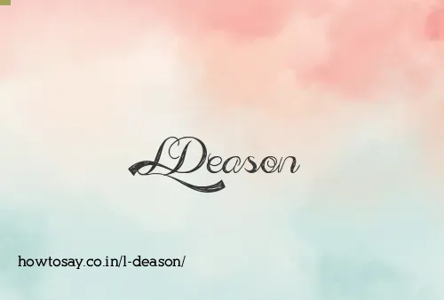 L Deason