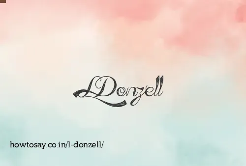 L Donzell