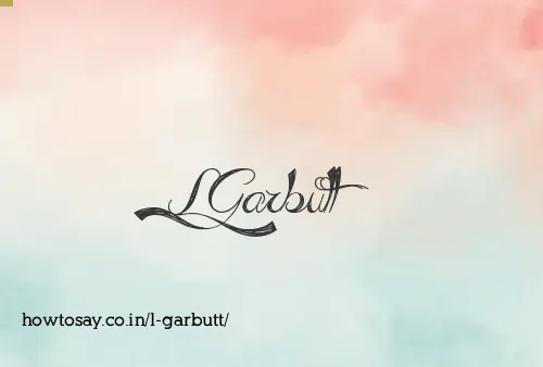 L Garbutt