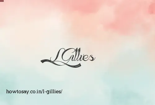 L Gillies